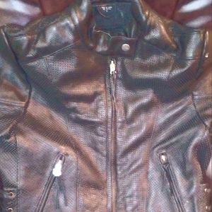 Ladies Evil Knievel Leather Jacket